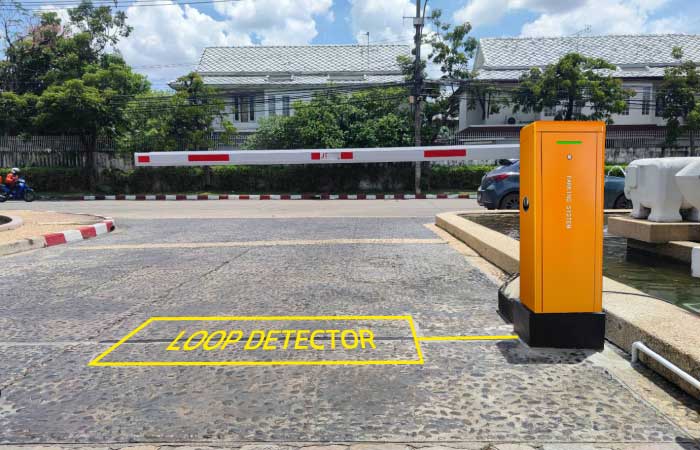 loop Detector อุปกรณ์ตรวจจับโลหะ ป้องกั้นไม้ตีรถ