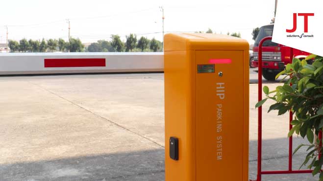 ตู้ไม้กั้นรถยน์ บูมไม้กั้น